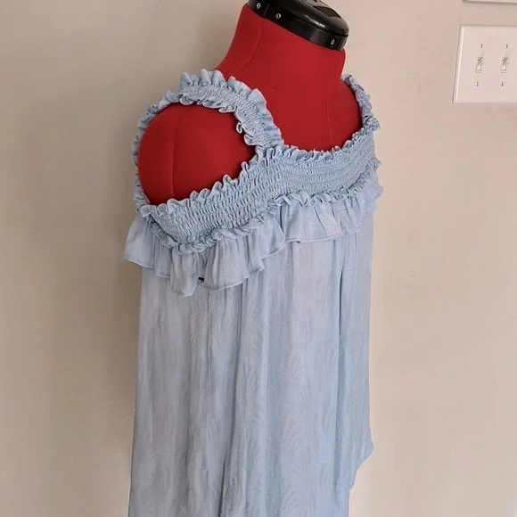 Anthropologie Fin Open Shoulder Too Size Medium - Picture 8 of 11